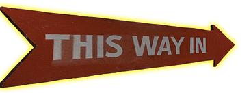 this way in sign 1951 R cut out yllw glow